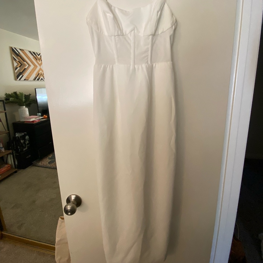 Bardot Roberta Midi Dress in ivory